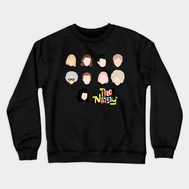 the nanny Crewneck Sweatshirt by aluap1006